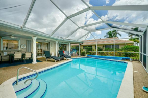 Heated Pool, Dock and Canal Access Cape Coral Home